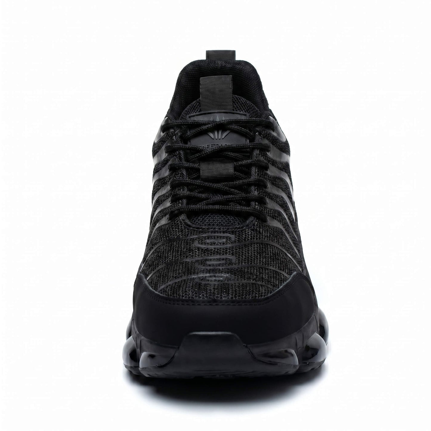 strovak bolt black safety trainer front