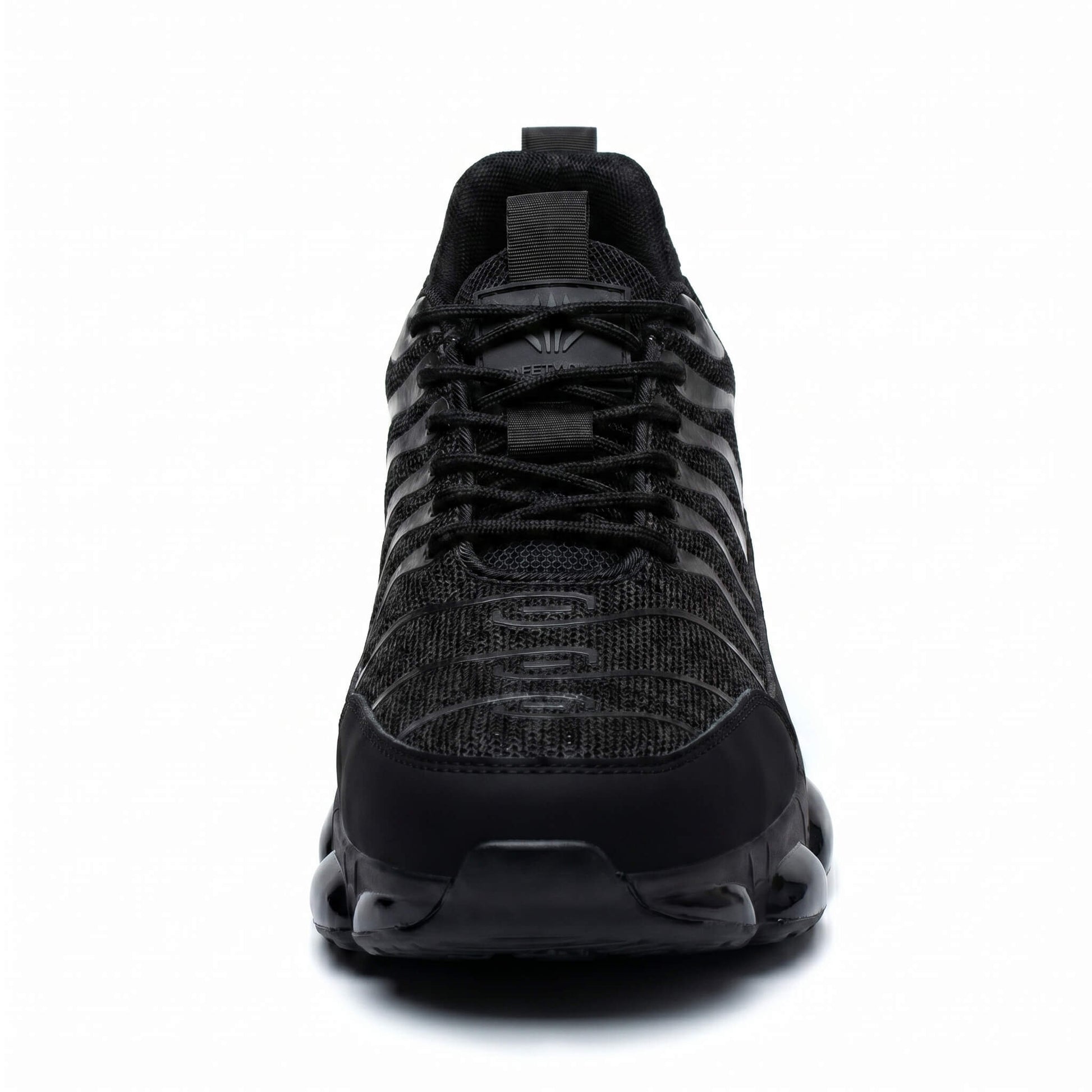 strovak bolt black safety trainer front