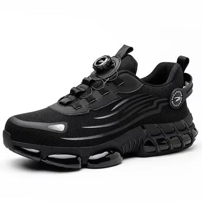strovak flex black safety shoe side 