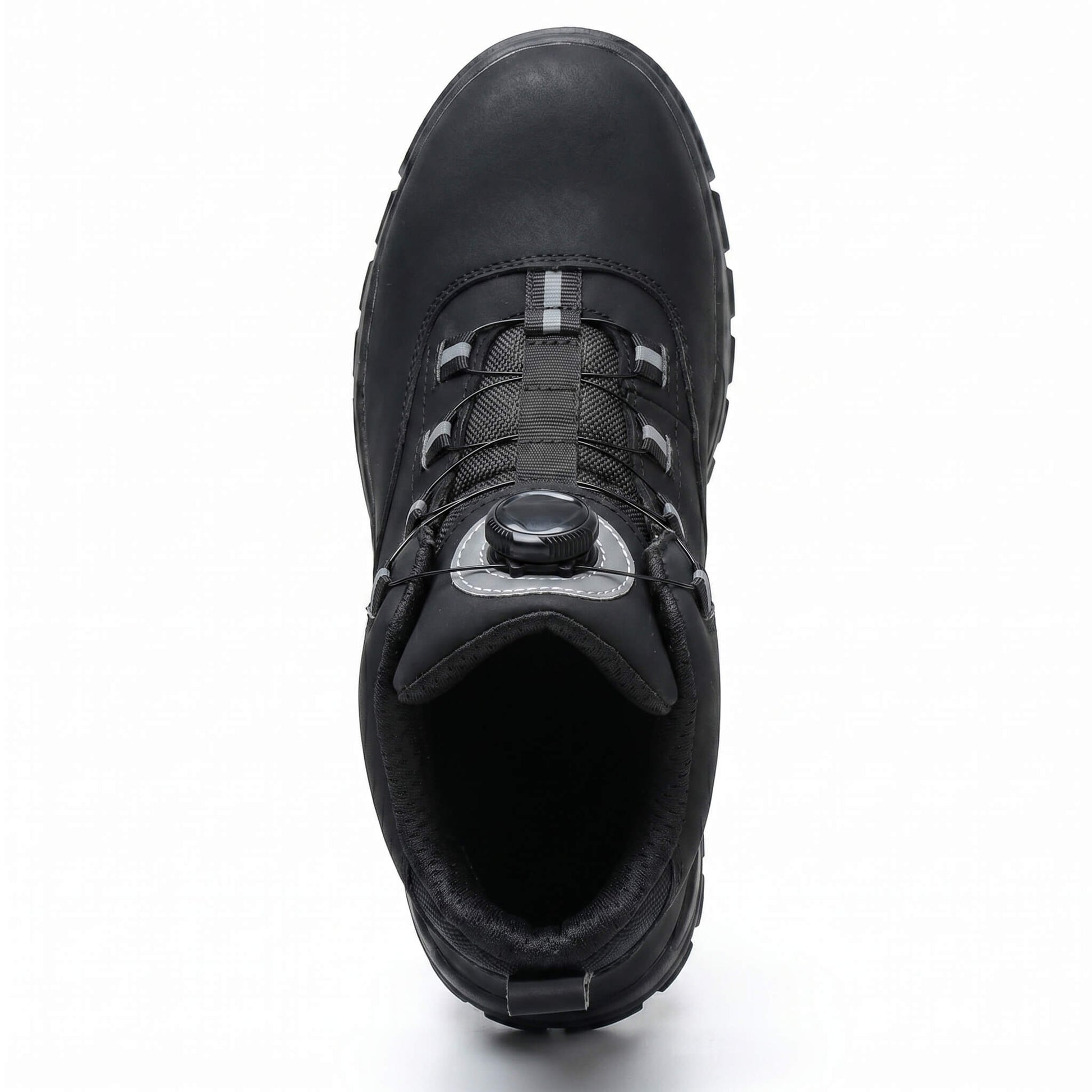 strovak ridge black outdoor safety boot top view