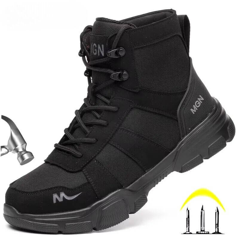 strovak anvil black safety boots steel toe cap